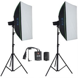 金鷹L4 400W雙燈套裝 靜物人像與電商廣告拍攝的專業光影解決方案